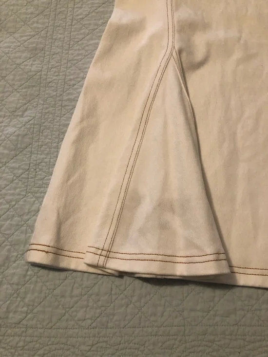 Anthropologie En Saison sleeveless fit and flare denim dress. Size medium. NWT - Picture 4 of 11